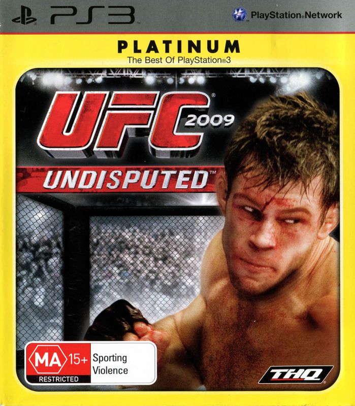 UFC 2009 Undisputed [George St-Pierre Cover] box art for Playstation 3